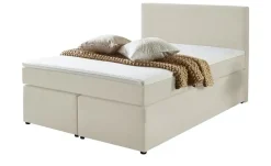 Boxspringbett Ashbourne | 140 cm, Creme | Möbel Höffner