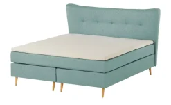 Boxspringbett Ferill | Petrol, 140 cm | Möbel Höffner