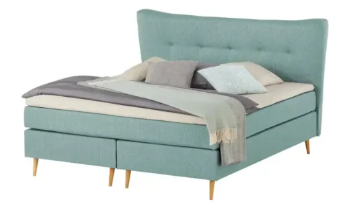 Boxspringbett Ferill | Petrol, 140 cm | Möbel Höffner
