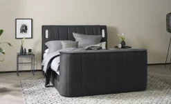 Boxspringbett Hertfordshire | Schwarz | Möbel Höffner