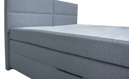 Boxspringbett Manon | 160 cm, Grau | Möbel Höffner