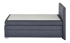 Boxspringbett mit Bettkasten Hackney | Petrol, 140 cm