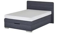 Boxspringbett mit Bettkasten Hackney | Petrol, 140 cm