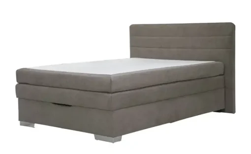 Boxspringbett mit Bettkasten Hackney | Taupe, 140 cm