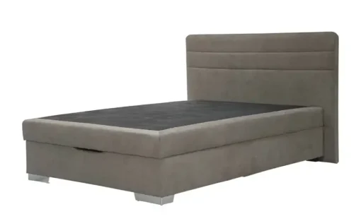 Boxspringbett mit Bettkasten Hackney | Taupe, 140 cm