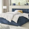 Boxspringbett mit Bettkasten Kex | Petrol | Höffner