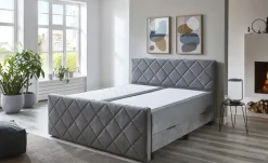 Boxspringbett Shropshire | Grau | Möbel Höffner