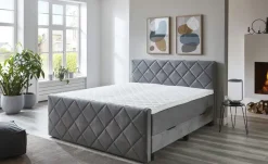 Boxspringbett Shropshire | Grau | Möbel Höffner
