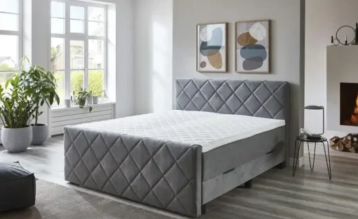 Boxspringbett Shropshire | Grau | Möbel Höffner