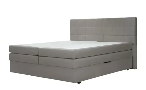 Boxspringbett Vito | Hellgrau, ohne Fußteil | Höffner