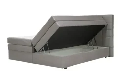 Boxspringbett Vito | Hellgrau, ohne Fußteil | Höffner