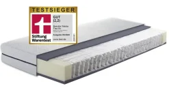 Breckle 7-Zonen Tonnentaschenfederkern-Matratze Flex Air TTFK | 200 cm, 90 cm