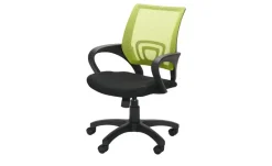 Bürodrehstuhl Günz 2 | Schwarz, Limettengrün | Höffner