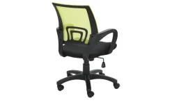Bürodrehstuhl Günz 2 | Schwarz, Limettengrün | Höffner