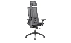 Büro-Drehstuhl Zaber | Schwarz | Möbel Höffner