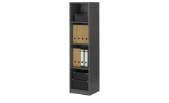 Büroregal SOLIDLine | Graphit, 40 cm | Möbel Höffner