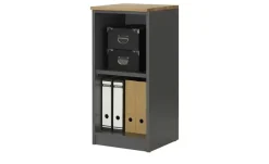 Büroregal SOLIDLine | Graphit, 40 cm | Möbel Höffner