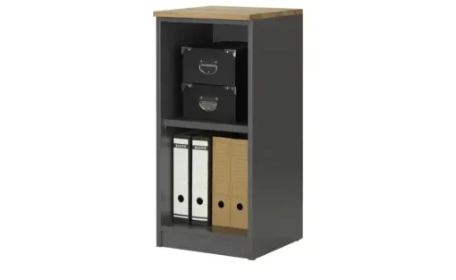 Büroregal SOLIDLine | Graphit, 40 cm | Möbel Höffner