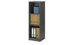 Büroregal SOLIDLine | Graphit, 40 cm | Möbel Höffner