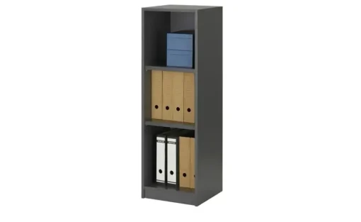 Büroregal SOLIDLine | Graphit, 40 cm | Möbel Höffner
