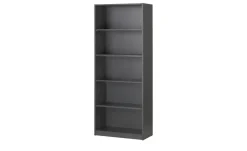 Büroregal SOLIDLine | Graphit, 80 cm | Möbel Höffner