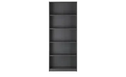 Büroregal SOLIDLine | Graphit, 80 cm | Möbel Höffner
