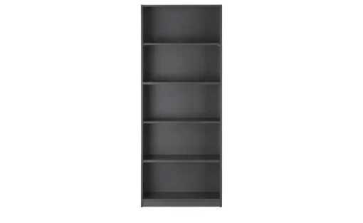 Büroregal SOLIDLine | Graphit, 80 cm | Möbel Höffner