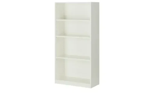 Büroregal SOLIDLine | Weiß, 80 cm | Möbel Höffner