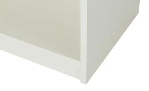 Büroregal SOLIDLine | Weiß, 80 cm | Möbel Höffner