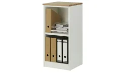 Büroregal SOLIDLine | Weiß, 40 cm | Möbel Höffner