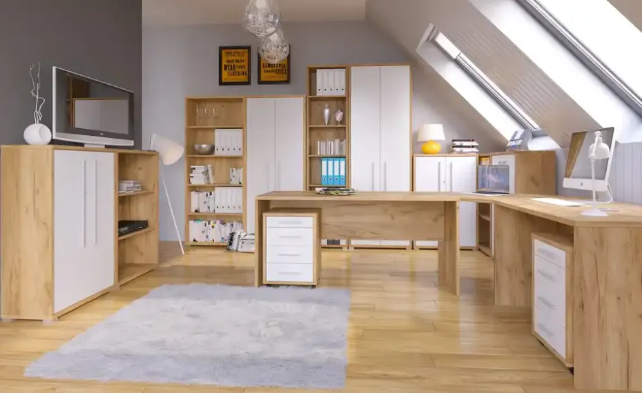 Büroschrank Plane | 185 cm | Möbel Höffner