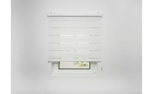 buchheister Doppelrollo mit Blende | 160 cm, 45 cm