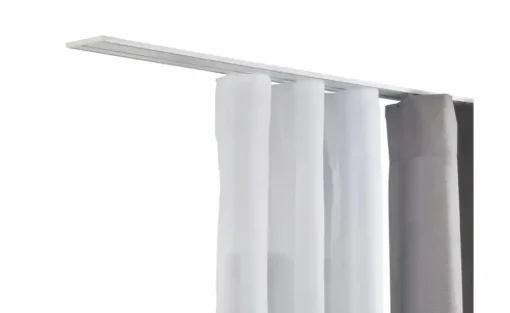 buchheister Vorhangschiene Level 3-Lauf | Weiß, 150 cm