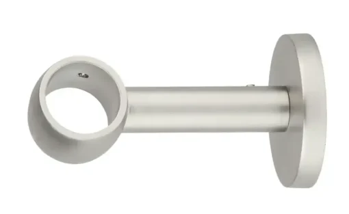 buchheister Wandträger noble | 9,8 cm, edelstahlfarben