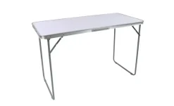 Campingtisch | Weiß, Weiß, Silbergrau | Möbel Höffner
