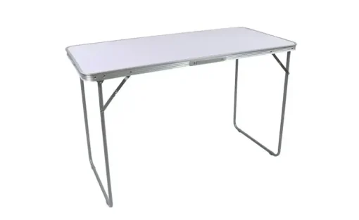 Campingtisch | Weiß, Weiß, Silbergrau | Möbel Höffner