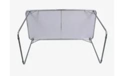 Campingtisch | Weiß, Weiß, Silbergrau | Möbel Höffner