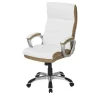 Chefsessel beige & weiß Weißach 2 | Möbel Höffner