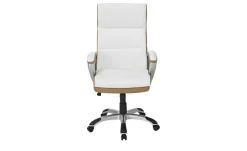 Chefsessel beige & weiß Weißach 2 | Möbel Höffner
