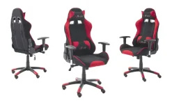 Chefsessel mcRacing 1 | Schwarz, Rot | Möbel Höffner
