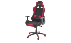 Chefsessel mcRacing 1 | Schwarz, Rot | Möbel Höffner