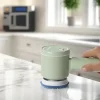 CleanMaxx Akku-Reinigungsbürste 5-teilig 13380