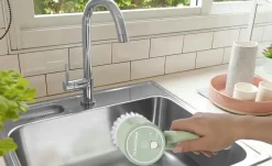 CleanMaxx Akku-Reinigungsbürste 5-teilig 13380