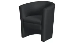 Cocktailsessel schwarz Boel | Schwarz | Möbel Höffner