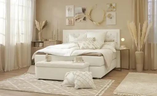 Collection by citamaass Boxspringbett Cita Maass | Beige, 140 cm