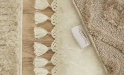 Collection by citamaass Kurzflorteppich Free | 80x150 cm, Braun, Weiß