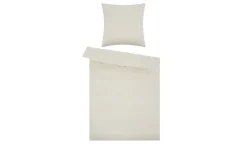 como Baumwoll-Viskose-Bettwäsche Casablanca | Creme
