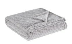 como Coralfleece Decke Mia XL | Hellgrau | Höffner