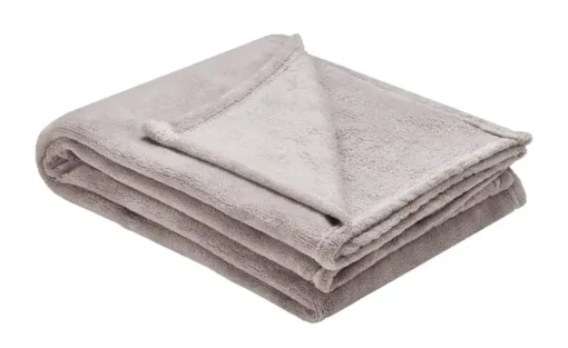 como Coralfleecedecke Emely | Lilagrau, 130 cm