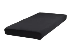 como Feinjersey-Spannbettlaken 2010 | Schwarz, 90x200 cm
